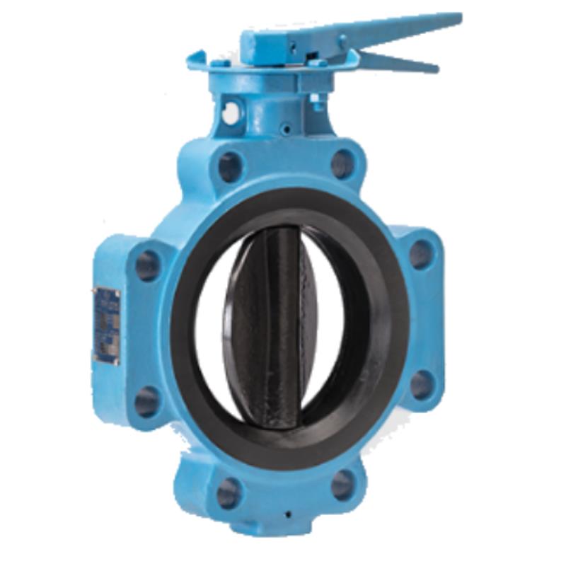 L&T CI Aquaseal Butterfly Valve Nitrile SS 304 Disc (PN 16) Lever Operated