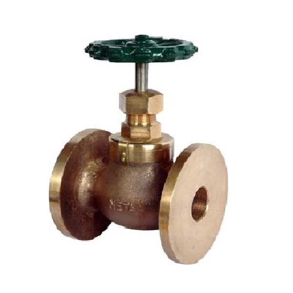 WJ Bronze IBR Globe Steam Stop Valve (Flanged)