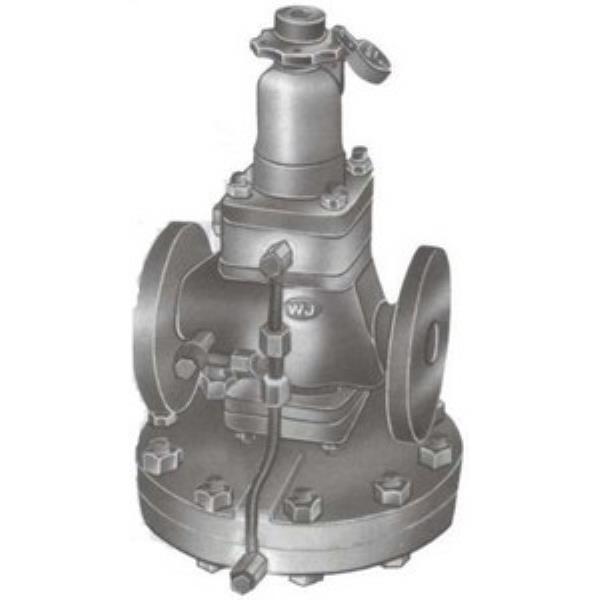 WJ Cast Iron IBR Pressure Reducing Valve Pilot Controlled With Metallic Diaphragm