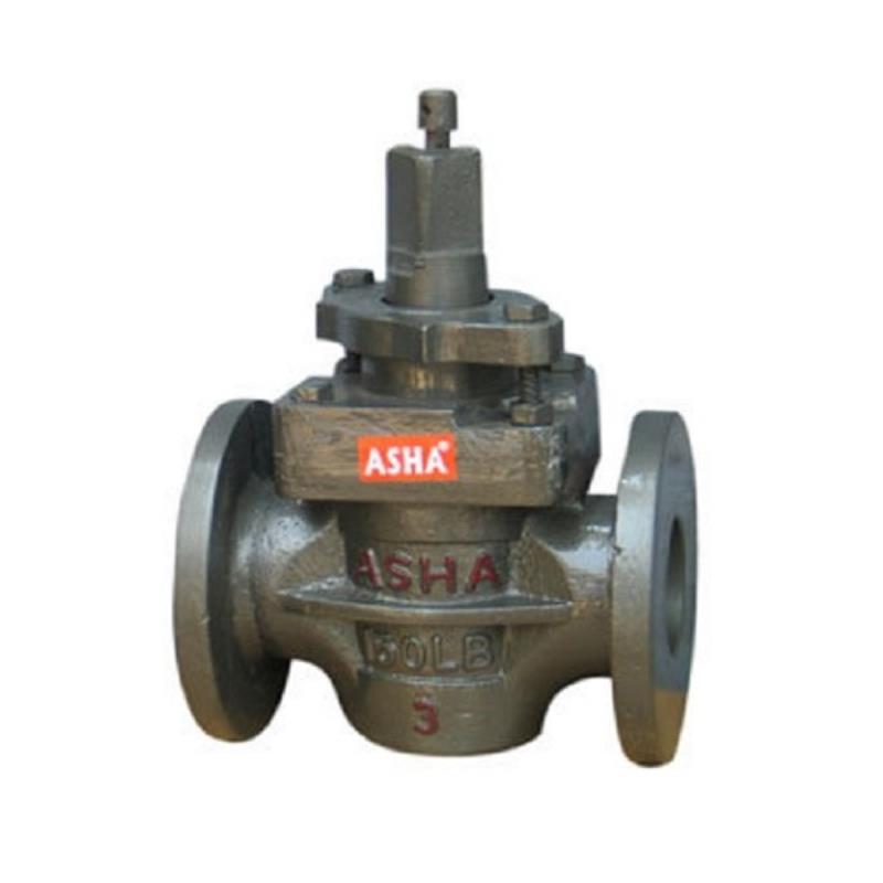 ASHA CI Self Lubricated Plug Valve (Flanged)