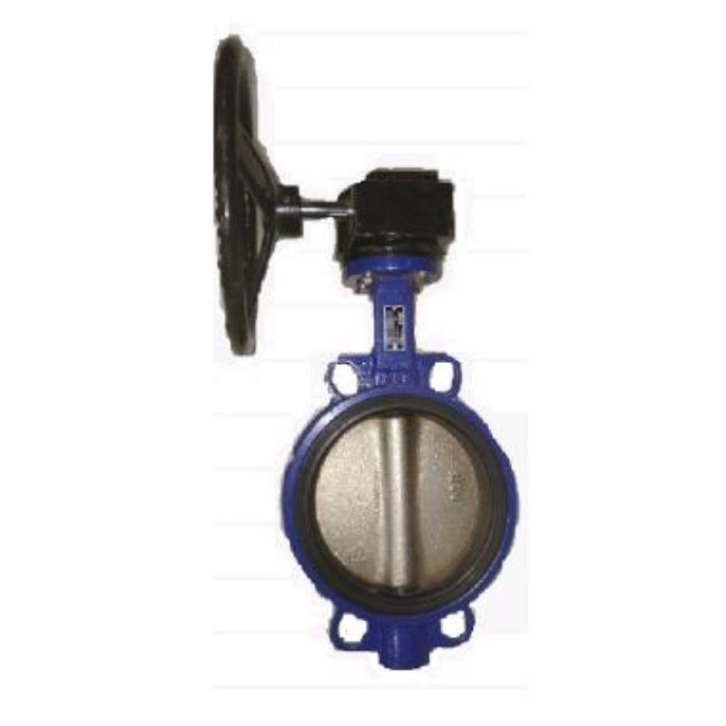 SKS116S6G CI Butterfly Valve SS 316 Disc (PN 16) Gear Operated