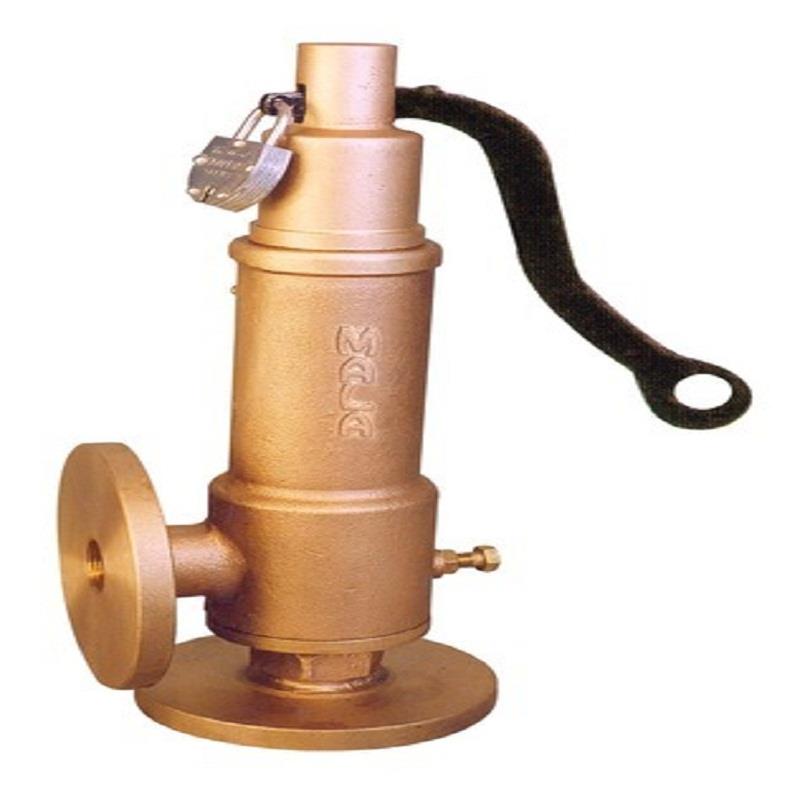 WJ Bronze IBR Spring Loaded Safety Valve (Flanged)