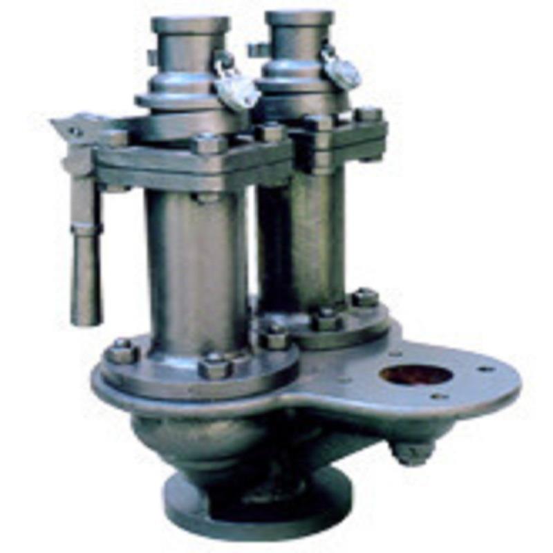 WJ Cast Iron IBR Spring Loaded Double Post Safety Valve