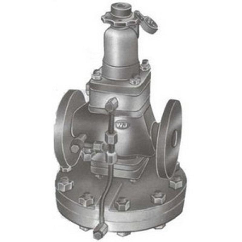 WJ Cast Carbon Steel IBR Pressure Reducing Valve