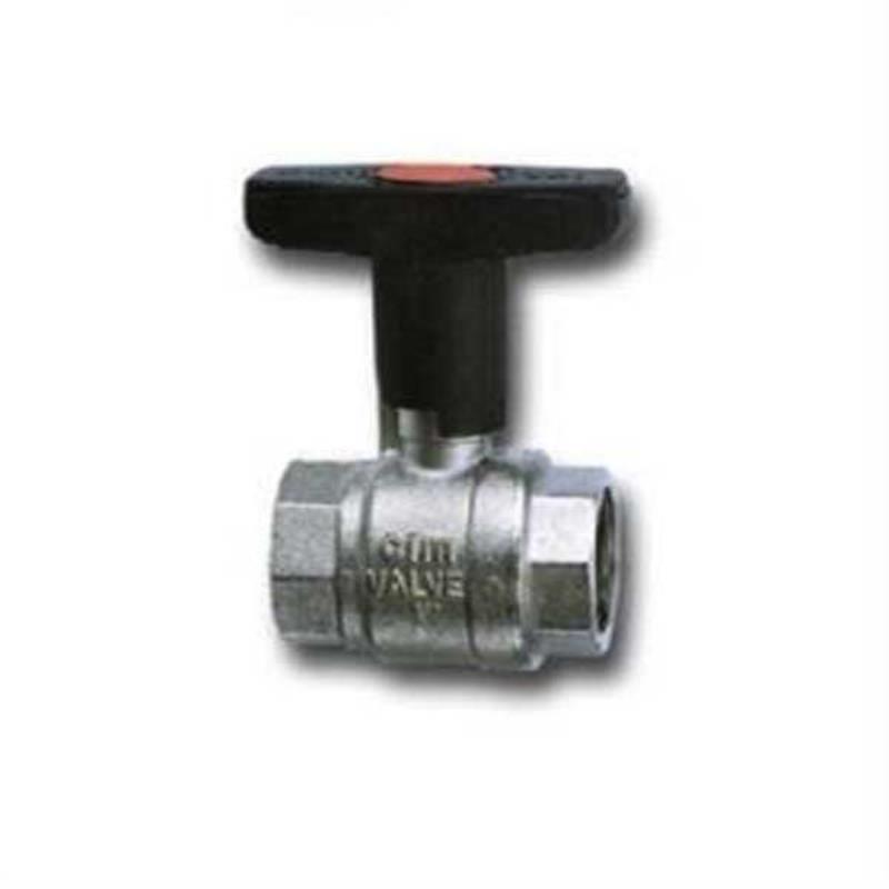 CIMA14, Full Bore Forged Brass Ball Valve with Nylon Handle