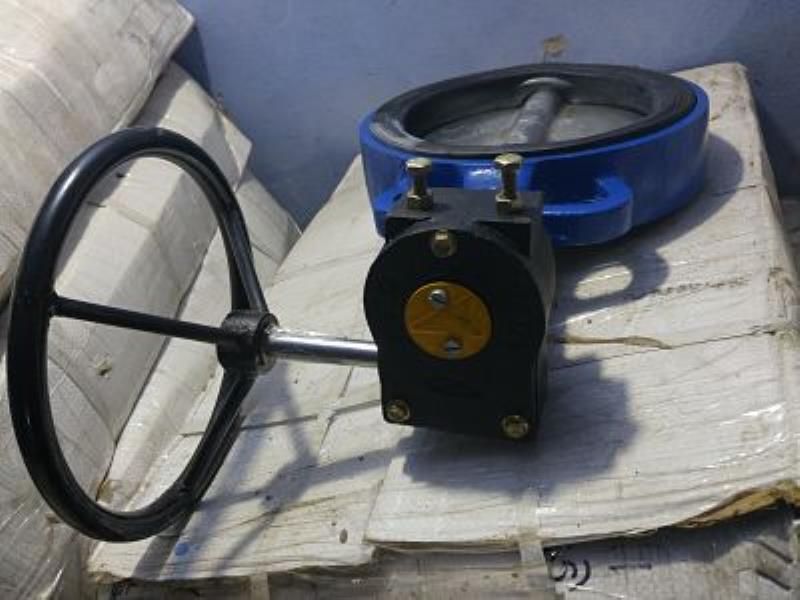 SKS116EG CI Wafer Type Butterfly Valve (PN 16) Gear Operated