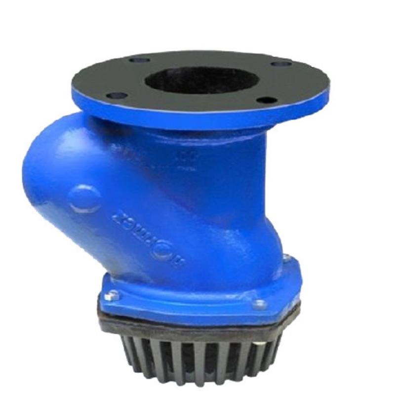 Normex (B-05) CI Ball Foot Valve Flange End