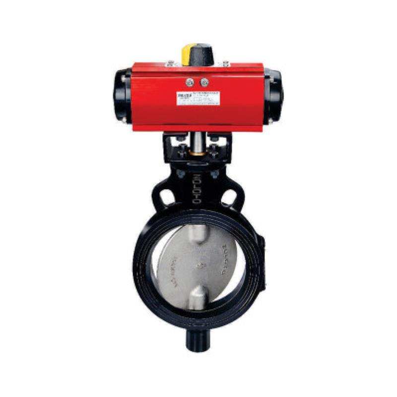 ZOLOTO Butterfly Valve (Wafer Type) PN-10 with Pneumatic Actuator