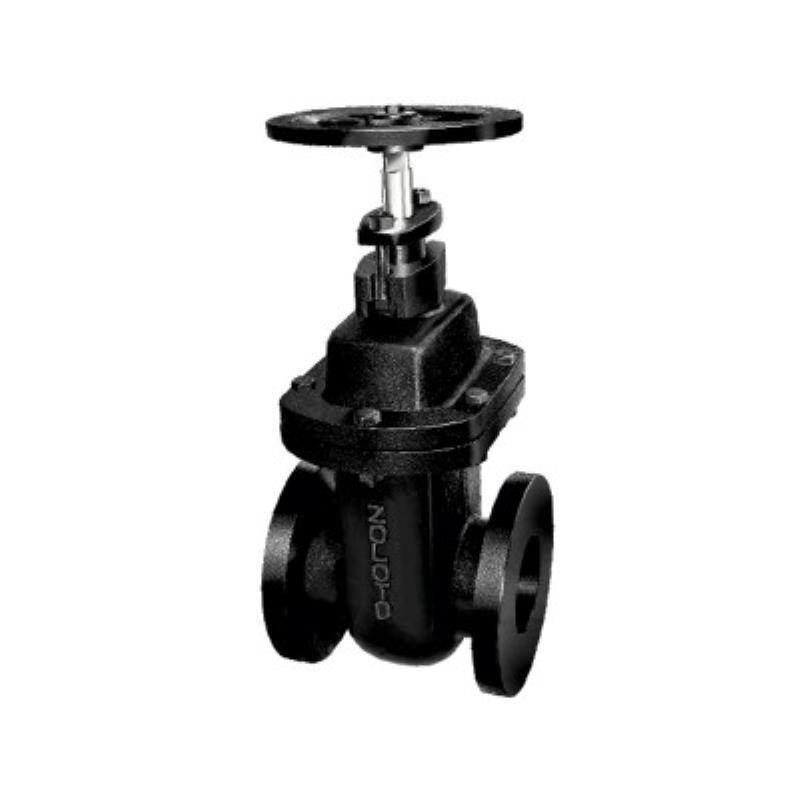 ZOLOTO Cast Iron Sluice Valve PN-1.0 (Flanged) with Rising Stem