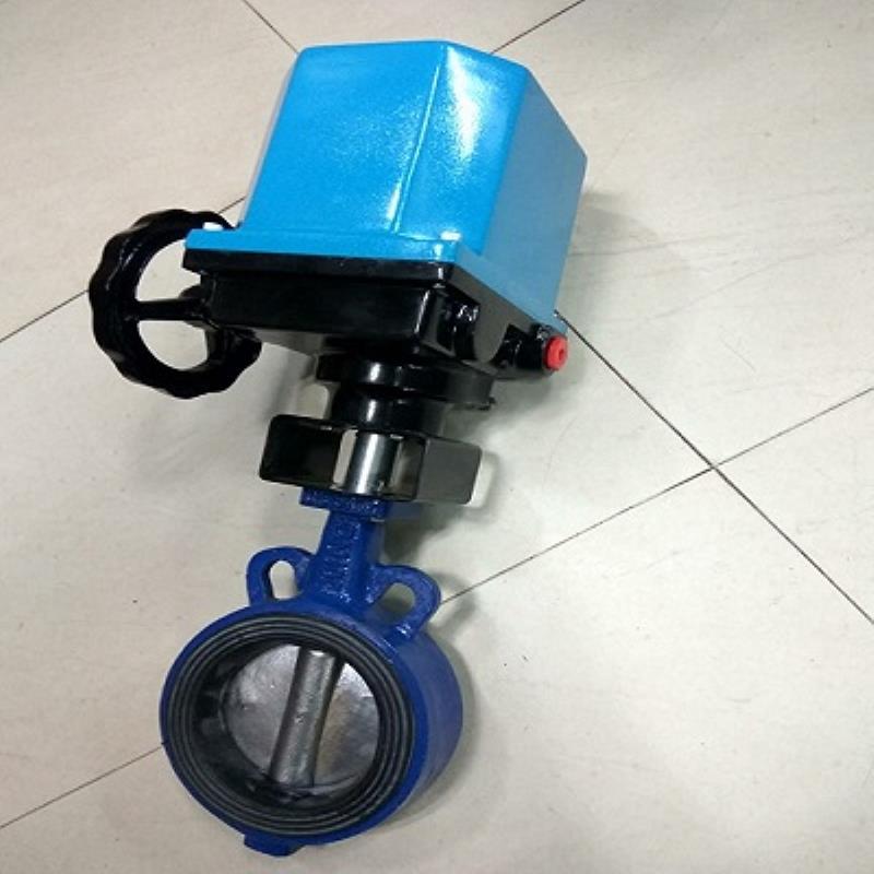 SKS116EEA CI Wafer Type Butterfly Valve with Electric Actuator PN: 16