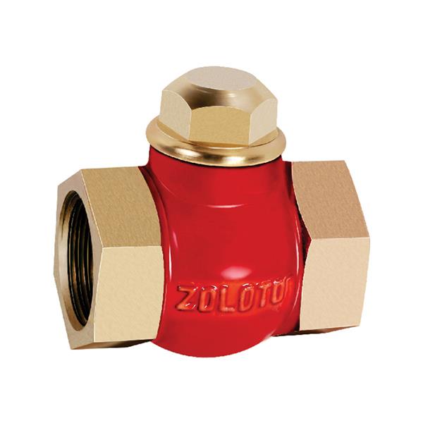 ZOLOTO Bronze Horizontal Check Valve (Screwed)