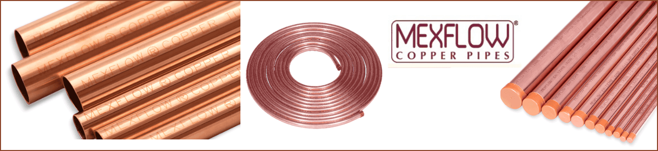 Why is copper pipe considered advantageous for the medical sector?