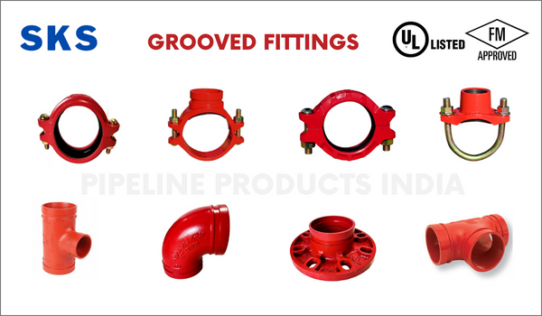 What are the advantages of having grooved fittings?