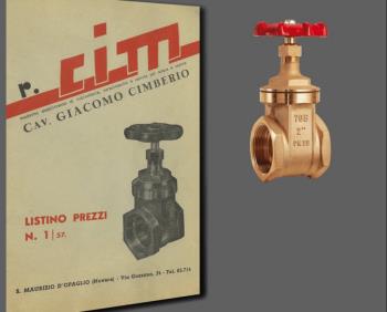 CIM 70B FORGED BRASS GATE VALVE PN 20 | CIM (CIMBERIO)