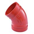 CNG Fire Lock 45° Elbow Grooved Fittings