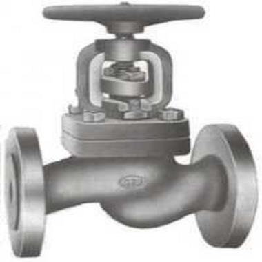 WJ Cast Carbon Steel IBR Right Angle Globe Valve (PN-40) | WJ