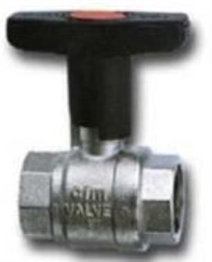 CIMA14, Full Bore Forged Brass Ball Valve with Nylon Handle | CIM (CIMBERIO)