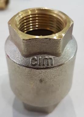 CIM30 Brass Check Valve, Min. Pr. 25 mbar | CIM (CIMBERIO)