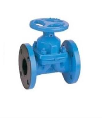 CAST IRON RUBBER LINED DIAPHRAGM VALVE FLANGE END | SUN