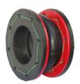 Resistoflex - Neoprene Lined Rubber Expansion Joint with Split retaining PN 10