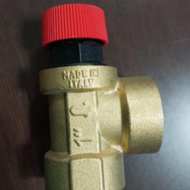 SKS910 Forged Brass Safety Valve (Preset 3Kg) | SKS